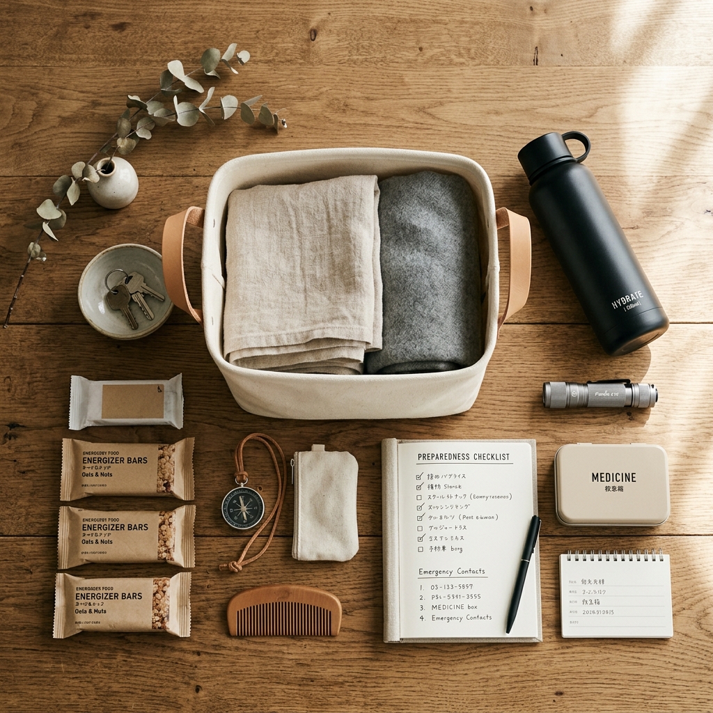 The Hardest Part of Emergency Kits Isn't Day One—It's Years Later: Organizing Life's Preparedness with Baskets