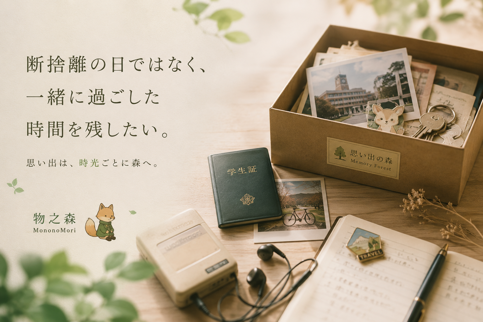 真正陪伴你的不是「抛弃它的那天」，而是「那段岁月」——回忆森林与时光章节