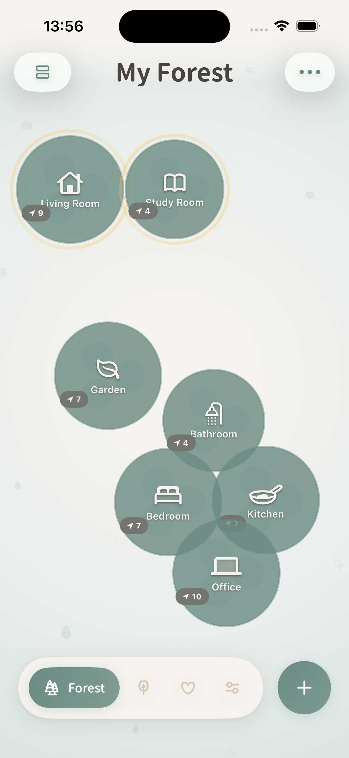 Forest visualization interface